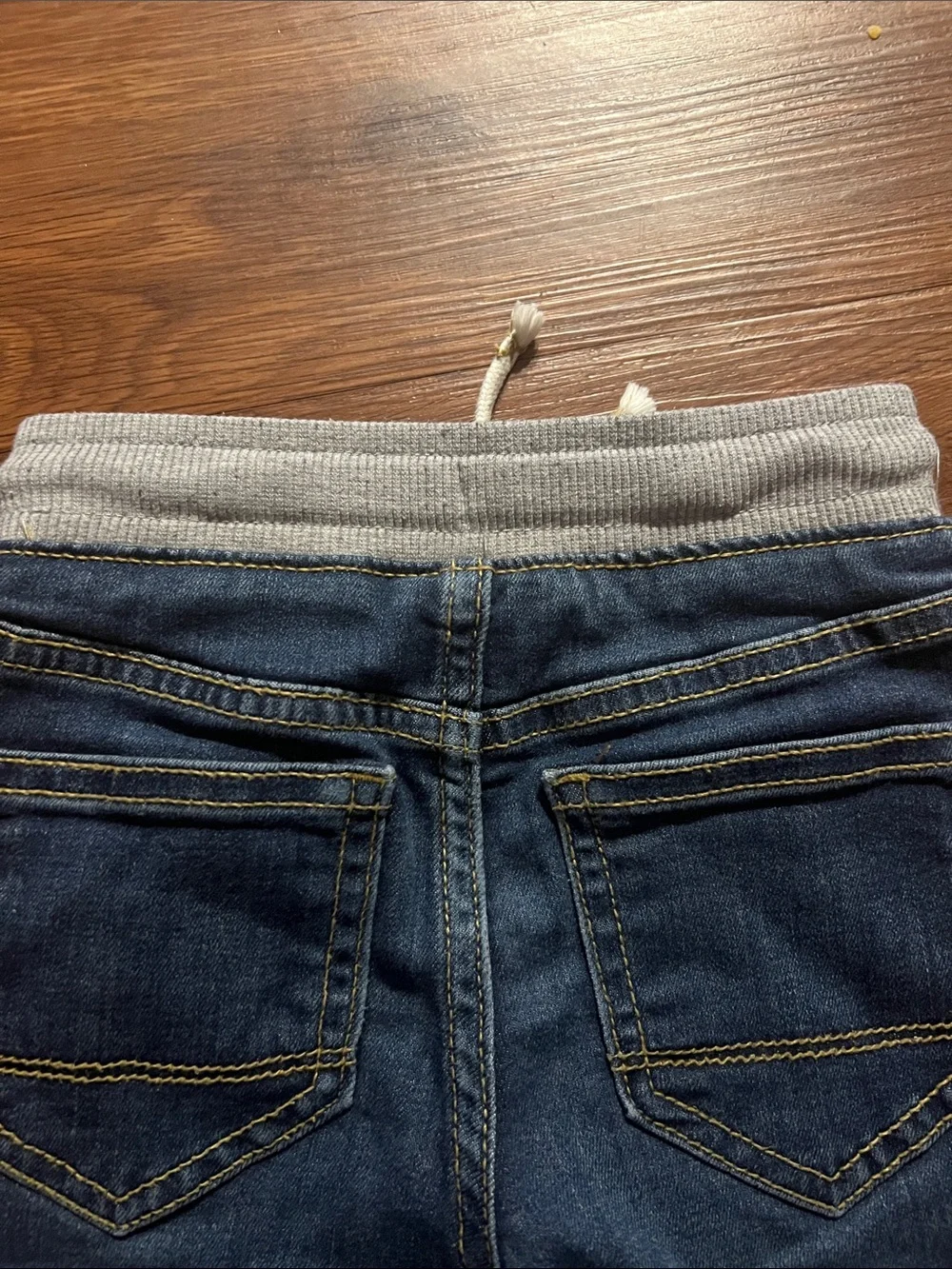 Toddler boys Cat & Jack Navy Pull-On Denim Jogger Pants
